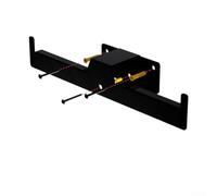 Support de souffleur mural pour sac à dos avec revêtement en caoutchouc, 68 kg, compatible avec 50/56/66/86