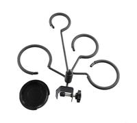 Support de Sourdine pour Trompette Cornet Trombone Porte-Sourdine Rotatif Rangement Portable Instruments à Vent 24x19x10cm