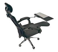 support de souris pour ordinateur portable et station de travail Chaise de jeu vidéo ou plateau de clavier monté sur barre ronde Tapis d'accoudoir Accoudoir de plate-forme PC
