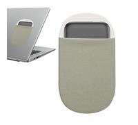 Support de souris pour ordinateur portable - Étui à souris sans fil, porte-souris réutilisable | Sac de souris auto-adhésif réutilisable avec un bon tissu élastique, sac de souris fin sans résidus de