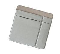 Support de souris pour ordinateur portable, pochette de rangement à coller à 3 poches - Housse de disque dur | Pour maison, école, lieu de travail, conférence, dortoir, voyage
