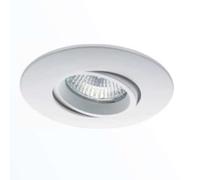 Support de spot anti-éblouissement blanc Ø105mm - MR16