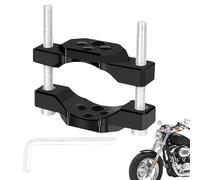 Support de spot auxiliaire pour moto, support de phare de moto, collier de montage pour moto en alliage d'aluminium pour poteau de phare - Pince de montage de barre de spot