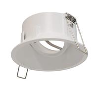 Support de spot blanc trou encastrable 85 mm plafond porte spot orientable GU10 GU5.3