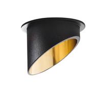 Support de Spot Encastrable Rond SPAG C Noir-Or