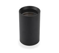 Support de spot LED à montage sur plafonnier rond GU10, corps noir (H : 1000 mm)