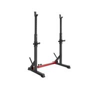 POIDS - TECTAKE - Support de squat APOLLO Parfait pour la flexion des genoux et le développé - couché Multi - fonction - Noir