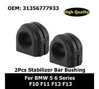 Support De Stabilisateur D'essieu Avant, 2 Pièces, Pour Bmw Série 5 6 F10 F11 F12 F13, Douille De Barre De Balancement, 31356777933, 31356777934 " Nipseyteko