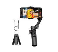 Support de Stabilisation pour Smartphone et Streaming en Direct pour Vidéos Courtes LVOG Selfie - Stabilisateur à Trois Axes Anti-Tremblement pour