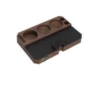 Support De Station De Bourrage De Café, Support De Porte-filtre 51 Mm, 54 Mm, 58 Mm, ABS, Compatible Avec Delonghi, Breville, Lelit, Accessoires Expresso, Outil De Barista(Wood Grain Station)