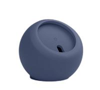 Support de station de charge sans fil - Support de téléphone magnétique flexible en silicone - Support d'alimentation de table minimaliste - Support de bureau compact pour la configuration d'un plan