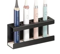 Support de station de toilettage - Fixé sur des étagères hygiéniques, support pour accessoires dentaires, rangements de rasoirs, séparateur d'armoire en plastique, banc sanitaire | pour toilettes de
