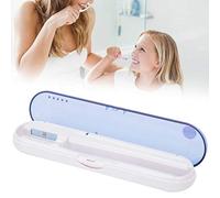 Support De Stérilisateur De Brosse À Dents, Nettoyant De Porte Brosse À Portatif De Dentifrice Ultraviolet pour pour Porte-Brosses À Dents L'Usage Domestique De Voyage(Bleu)