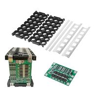 Support de stockage de batterie Li-Ion 3 x 7 18650 pour alimentation ininterrompue UPS DIY batterie spéciale plastique kit de bricolage (kit de support sans boîtier)