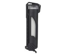 Support de Stockage de Batterie Tactique, Boîtier de Stockage de Batterie Étanche, Boîtier de Rangement Portable pour Piles de Lampe de Poche CR123, AAA et AA(Black)