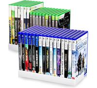 Support de stockage de jeux vidéo pour PS5/PS4/PS3/PS2/ Xbox One/Xbox Series X/S/Wii/Switch/Switch 2, étuis de jeu, DVD 4PACK
