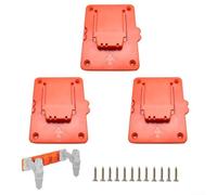 Support de stockage pour batterie Li-ion 20 V max pour maintenir l'ordre parmi plusieurs sources d'alimentation dans des espaces de travail partagés (3 pièces)