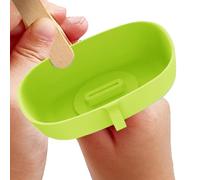 Support de sucettes glacées en silicone, réutilisable, attrape-gouttes pour sucettes glacées, support de glace retient les gouttes qu'elles ne tombent pour la maison, les gadgets, les fêtes