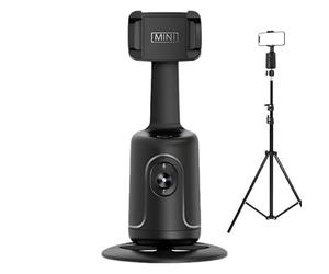 Support de suivi du visage pour téléphone - Support d'enregistrement automatique de téléphone intelligent | Support de table pour mariages, jeux, bureaux, vacances, lit, voiture, sport, voyage et