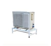 Support de support CA robuste, support de sol pour mini pompe à chaleur divisée sans conduit, 4 bras pour une stabilité maximale