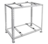 Support de Support de climatiseur, Support de Montage au Sol à Deux Niveaux pour Mini climatiseurs divisés, Support de condenseur en Acier galvanisé Robuste, Support Universel pour Pompe à Chaleur