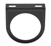 Support de Support de Jauge, 52 Mm 2 Pouces Universel à Trou Unique pour Jauge de Compteur, Support de Support de Dosette de Montage sur Pilier, Support de Jauge Noir, Support de
