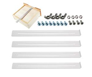 Support De Support De Remplacement - Quincaillerie Métallique, Fixation Inférieure Du Tiroir Affaissé, Protection Structurelle Des Meubles | Réparation D'armoires En Panneaux De Particules, Rénovati