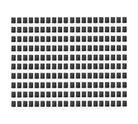 Support de support de support en plastique kit de montage de montage noir pour panneau Electronic Stable Works