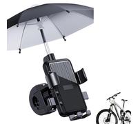 Support de support de téléphone de vélo, support de téléphone portable pour moto | Support de téléphone portable pour parapluie de conception innovante | Supports de téléphone portable imperméables