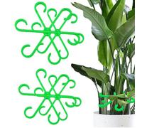 Support de support pour 4 pièces Support sain pour la croissance | Alocasia Support de tige pour jardin intérieur et extérieur Balcon Pothos Orchidée Bonsaï Amateurs de jardin