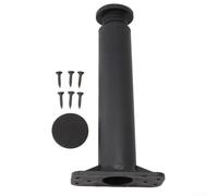 Support de surélévation réglable télescopique pour support de poutre de lit, construit en acier et plastique pour plus de durabilité et une régulation facile de la hauteur par vis de fixation (18-34