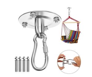 Support de Suspension en acier inoxydable, crochet de plafond pour hamac, ancre pour entraînement de gymnastique, Yoga aérien, Kit de Suspension pour balançoire sexuelle StyleB