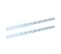 Support de suspension en alliage d'aluminium en forme de Z pour installation de panneau mural intérieur ou extérieur et utilisation artistique (45,7 cm)