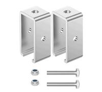 Support de suspension pour chariot - 2 supports de suspension - Support de chariot - Support de chariot haute performance monté sur noix 1-5/8 - Pour garage, centre commercial