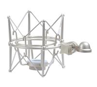 Support de suspension professionnel en métal pour Neumann U87, Lewitt 240, base de suspension de 46 mm, argenté
