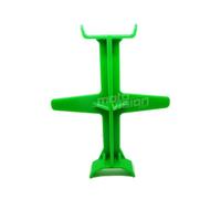 Support de Suspension Universel pour Fourche de Moto - Outil de Transport - Protection en Plastique - pour Moto Tout-Terrain, Motocross et Enduro, 29,3 x 23,1 x 9,8 cm (Vert)