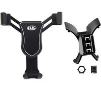 Support de t¿¿l¿¿phone Pour Qashqai J10 2006-2013 Support de t¿¿l¿¿phone portable avec clip pour prise d'air (Black)