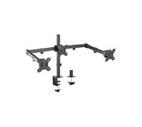 Support de Table - AISENS - DT27TSR-061 - Éco Rotatif - Inclinable - 3 Moniteurs 13-27 pouces
