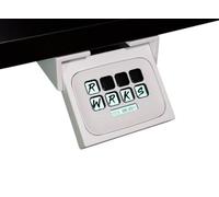 Support de table compatible avec Elgato Stream Deck - rétractable et propre, montage adhésif ou à vis, compatible avec Mini, MK2, Neo, Plus & XL (compatible avec Elgato Stream Deck Neo blanc)