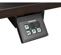 Support de table compatible avec Elgato Stream Deck - rétractable et propre, montage adhésif ou à vis, compatible avec Mini, MK2, Neo, Plus & XL (compatible avec Elgato Stream Deck Mini)