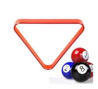 Support de Table de Billard, Accessoires de Sport américains Standard - Triangle de Billard pour Boules de 57 mm - pour la Maison, la Salle de Jeux, Les Clubs, Les, Les matchs, Les entraînements