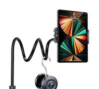 Support de table de chevet en spirale pour téléphone et tablette Blanc 70 cm