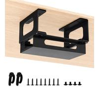Support de table en métal compatible avec station d'accueil CalDigit TS4 / TS3 Plus / TS5 + câble d'alimentation - Support réglable pour station d'accueil CalDigit Thunderbolt 4/3/5 - Support de