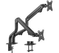 Support de table pivotant et inclinable à contrepoids Ewent pour écran/TV 16 kg - 2 bras - 17-32
