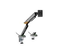 Support de table pivotant et inclinable à contrepoids pour moniteur-TV RGB Gaming 16 kg - 3 pivots - 1 bras - 17-49 - Noir