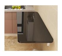 Support de table pliable mural multifonctionnel - Design peu encombrant pour buanderie, cuisine, bar à domicile et bureau - Installation facile et support robuste