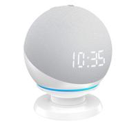Support de table pour Amazon Echo Dot 5th 4th Isabel,solution peu encombrante pour les haut-parleurs Smart Home,cache les fils désordonnés - Type WHITE