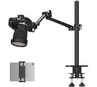 Support de Table pour Appareil Photo: Support Appareil Photo Bureau avec Bras Articulé Support Camera DSLR Flexible pour Anneau Lumineux, Microphone, Photographie, Vidéo, Titanrig(Lite Z)