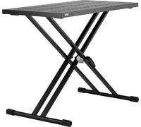 Support de table pour DJ VEVOR, 81,3 x 50,8 cm support portable pour ordinateur portable et contrôleur DJ, bureau DJ léger, pupitre DJ, support DJ réglable en hauteur, support pour clavier pliable