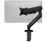 Support de table pour écran - DELTACO GAMING - RGB - Inclinable - Mobile - Rotatif